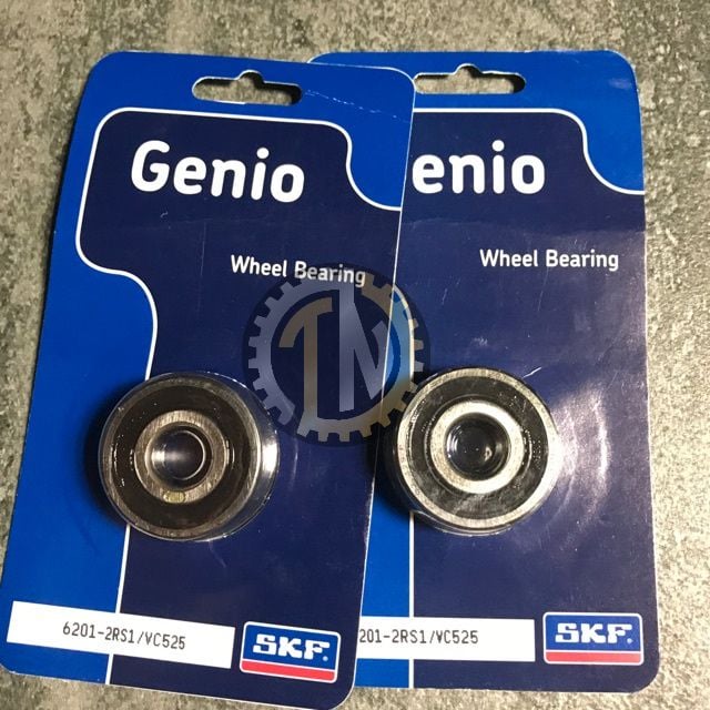 Bạc đạn SKF 6201 - 2RS1-VC525 bánh trước AB, Click, Vario, Vision, Lead, Wave RSX, Sonic F150, Winner, Future
