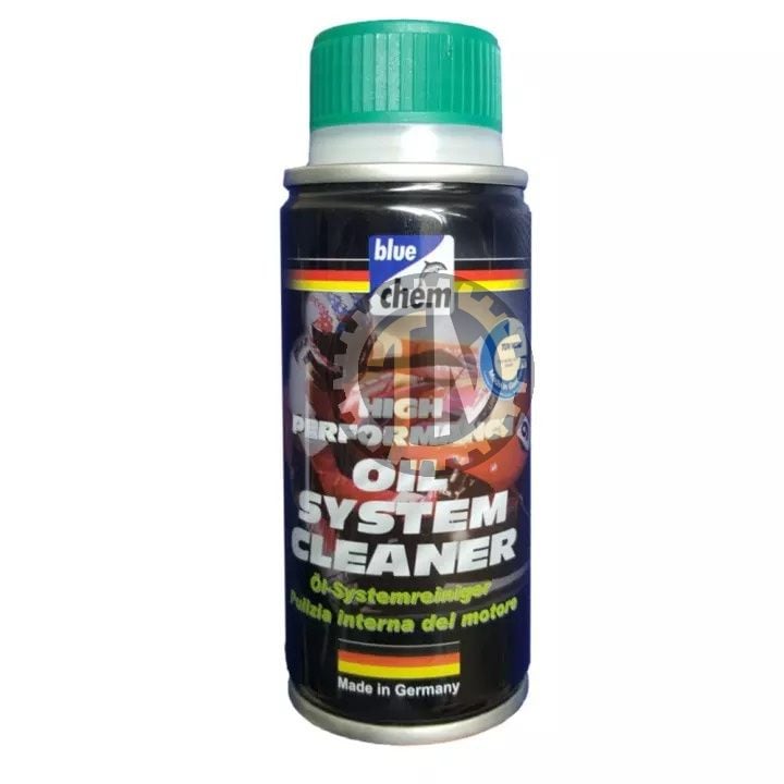 Vệ sinh buồng nhớt trước khi thay nhớt Bluechem Oil System Cleaner 50ml (nắp xanh)