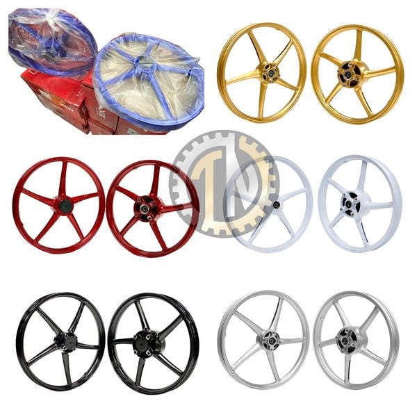  Mâm X1R 5 cây Exciter 150 bản 1.4 1.6 có 6 màu như hình hàng chính hãng - TẶNG CỤC CANH 