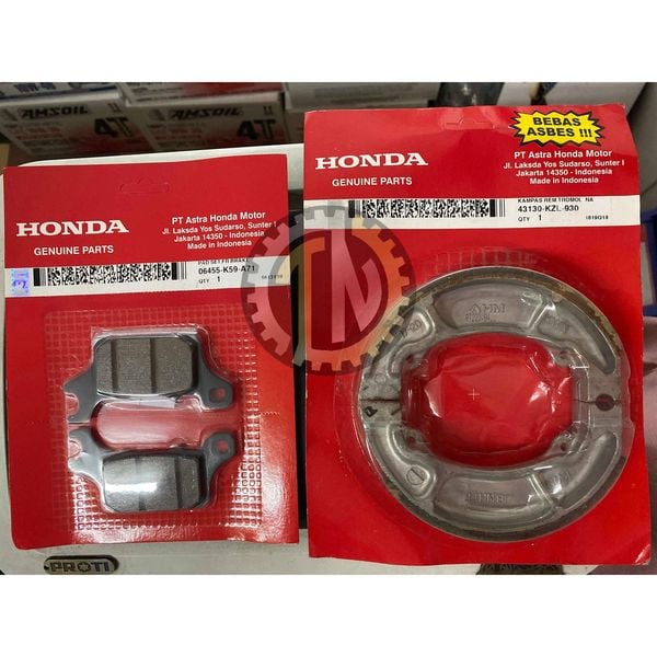  Bố thắng trước sau Vario Click đời 2018 đến nay hàng chính hãng Honda 