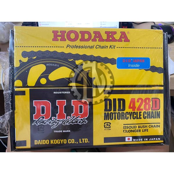  Nhông sên dĩa bộ Hodaka-DID cho xe Honda Wave các đời, Future 125 