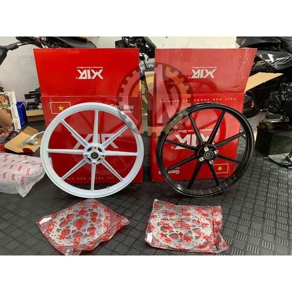  Mâm X1R 8 cây cho Winner có 4 màu bản 1.6 - 1.85 - tặng đĩa trước 