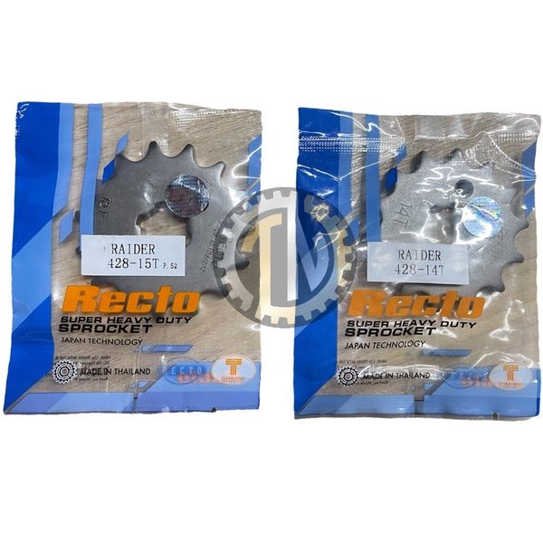  Nhông Recto size 14-15 xe Satria Fi, Raider Fi, GSX S150, GSX R150 