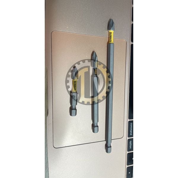 Mũi Vít DeWalt Ph2 chính hãng mũi bake có 3 size màu xám 