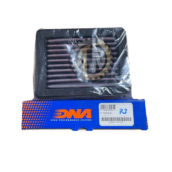  Lọc gió DNA cho Yamaha R3/ MT-03/ GSX-R150 chính hãng mã PY3S1501 