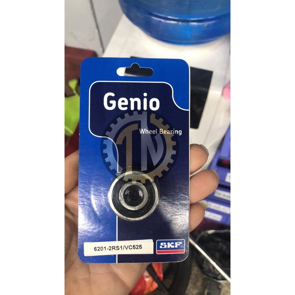 Bạc đạn SKF 6201 - 2RS1-VC525 bánh trước AB, Click, Vario, Vision, Lead, Wave RSX, Sonic F150, Winner, Future