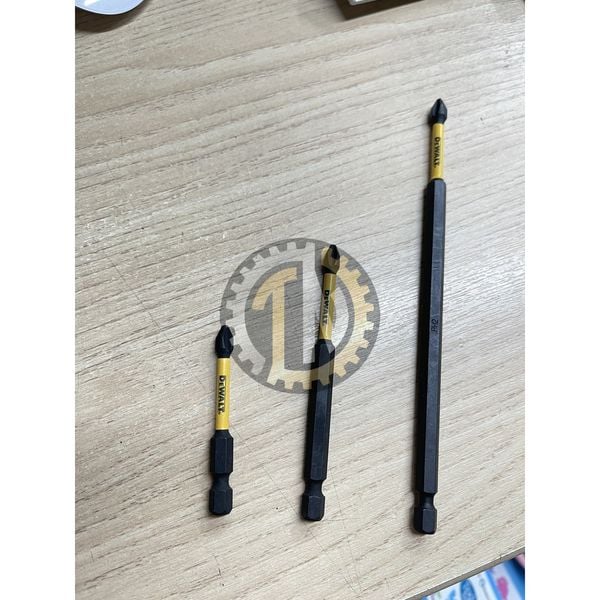  Mũi Vít DeWalt Ph2 chính hãng mũi bake có 3 size màu đen 