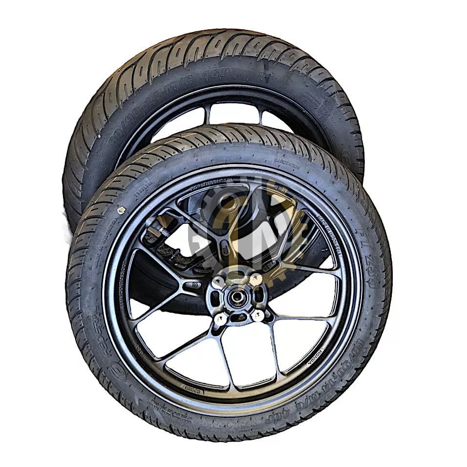Cặp mâm Vario 125 tháo xe luôn vỏ 99% chính hãng Honda