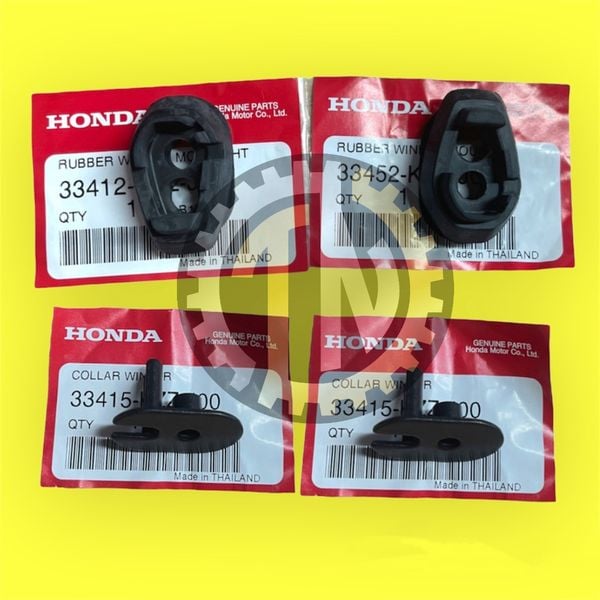  Cao su pat sắt gắn đèn xi nhan Ex, Vario Click 2018 - nay chính hãng Honda 