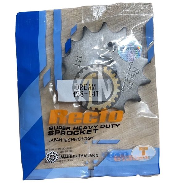  Nhông Recto xe Dream, Wave, Future size 14 hàng chính hãng 