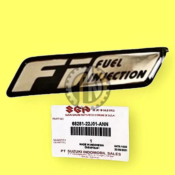  Tem Fi dán đầu xe Satria- Raider Fi chính hãng Suzuki 