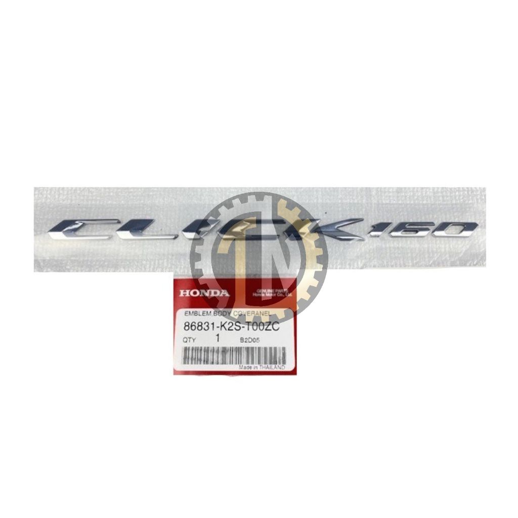 Tem chữ nổi CLICK 160 chính hãng Honda - 1 CHỮ