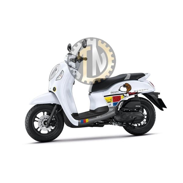  Cảng sau xe Scoopy màu trắng 2021 - 2024 chính hãng Honda 