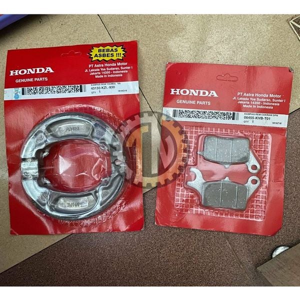  Bố thắng trước sau Vario Click đời 2015-2017 chính hãng Honda 