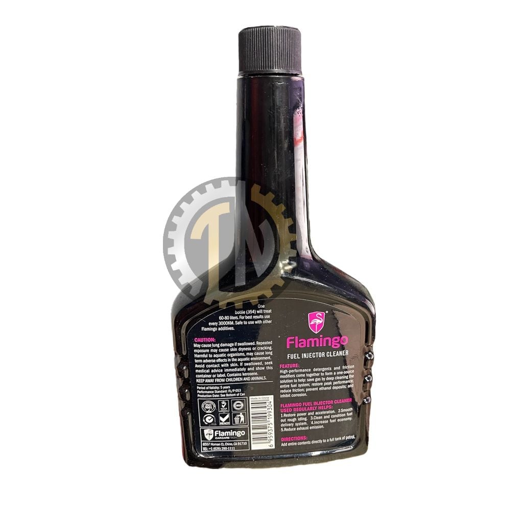 Dung dịch phụ gia dành cho nhiên liệu xăng Flamingo Fuel Injector Cleaner 354ml F053