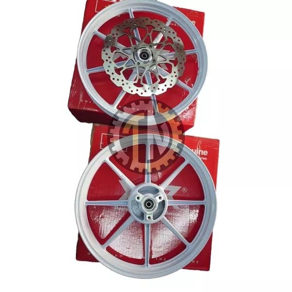 Mâm X1R 8 cây Satria, Raider, Sonic size 17 bản 1.6 1.85 - Tặng đĩa trước