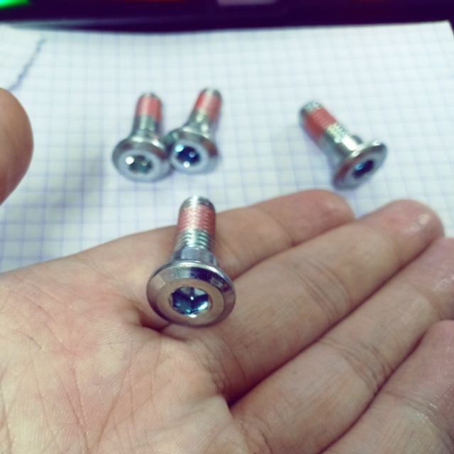  Ốc dĩa thắng trước honda wave fu future click vario 2017 ab air blade vision vs lead sh pcx AA 