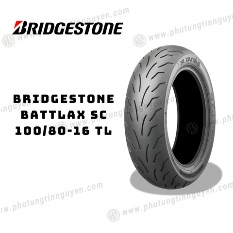  Vỏ xe BRIDGESTONE Battlax SC 100/80-16 TL 