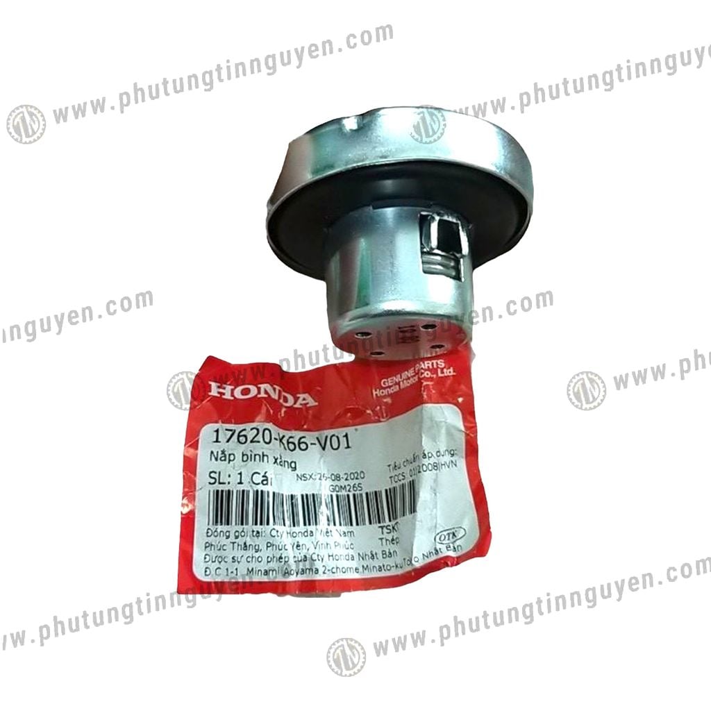 Nắp bình xăng AIR BLADE 125, LEAD 125, PCX 125, Sh hàng chính hãng Honda mã 17620K66V01