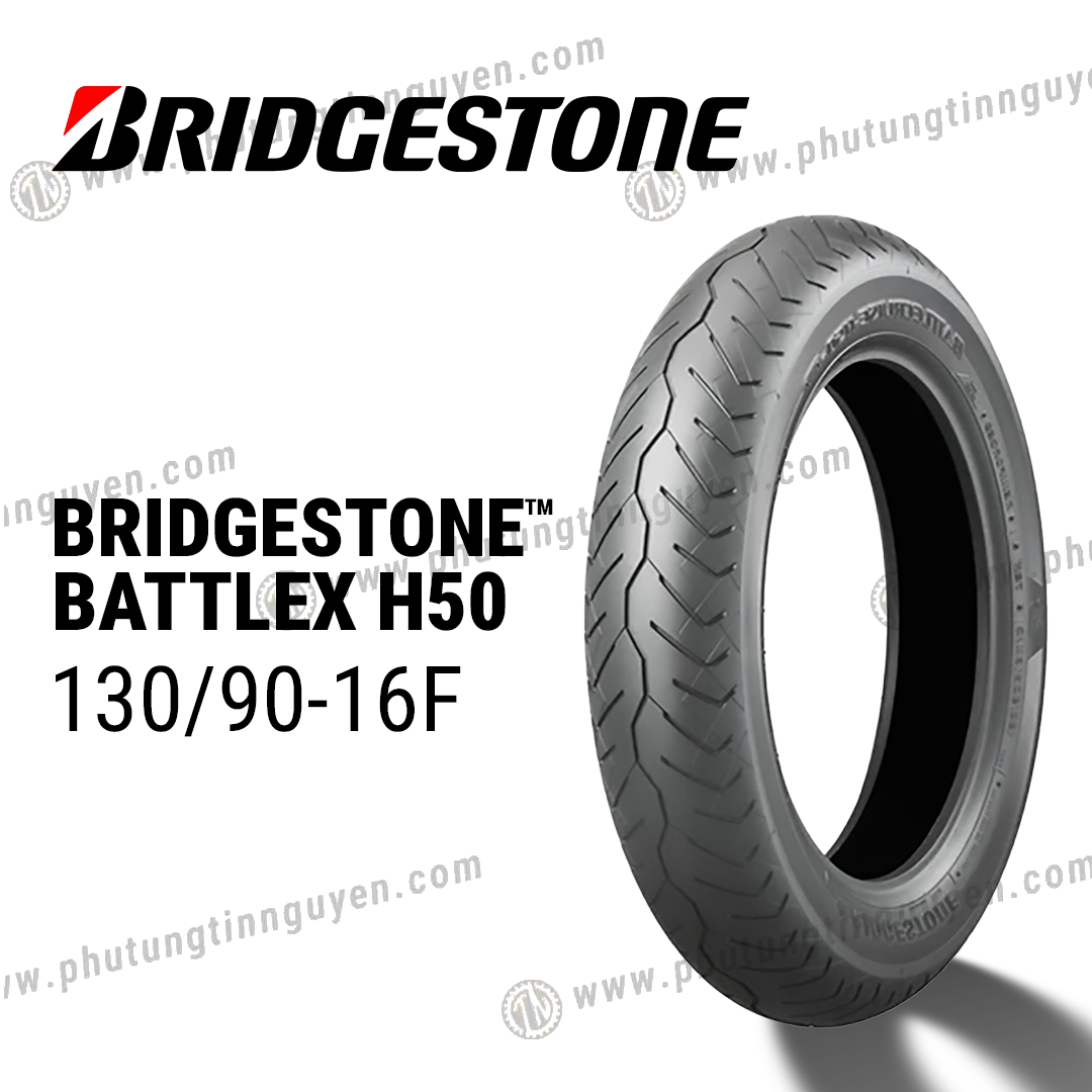 Bridgestone Battlecruise H50 Front Tire – 130/90-16 – Fits Indian