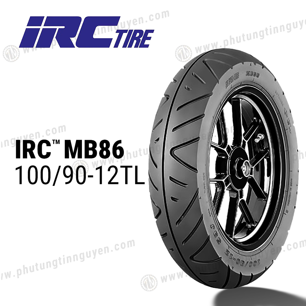 Irc Mb86 Vỏ xe INOUE (IRC)MB86 100/90 12 TL