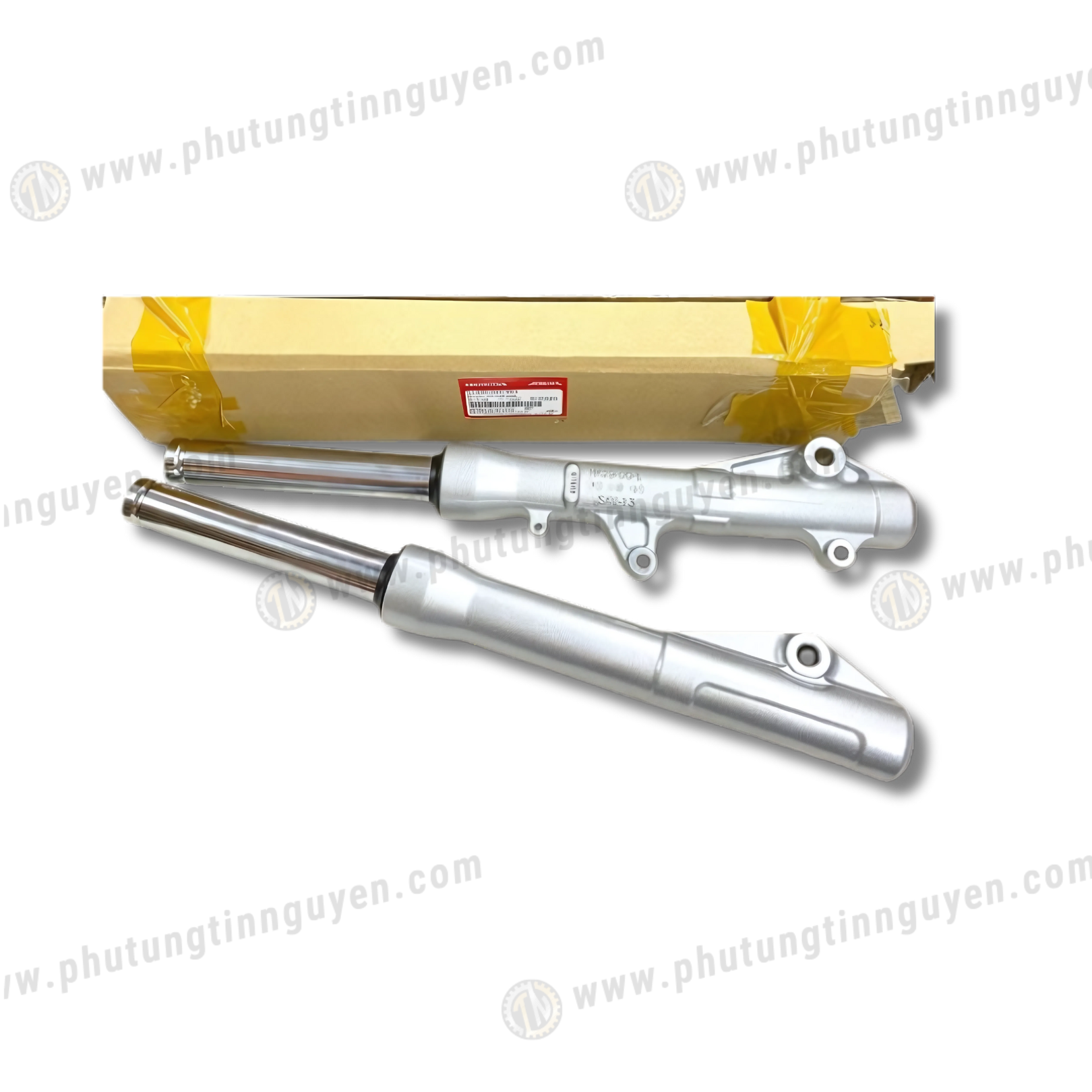  Phuộc trước giảm xốc sốc trước sh mode 125 4 val van thắng thường màu bạc ( giá 1 cặp ) AA 