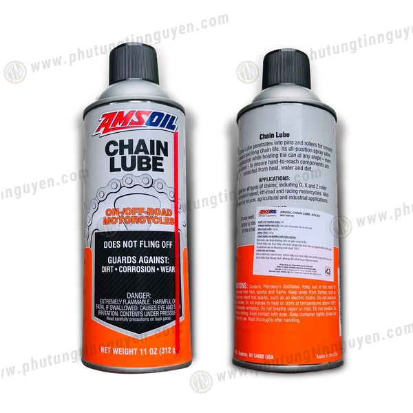  Xịt dưỡng sên Amsoil Chain lube 312gr 