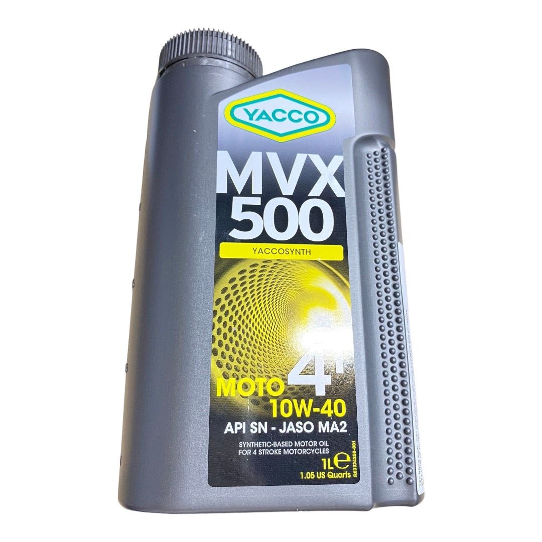 Nhớt xe số Yacco MVX 500 4T 10W40 1 Lit - LỌC NHỚT YA - SU