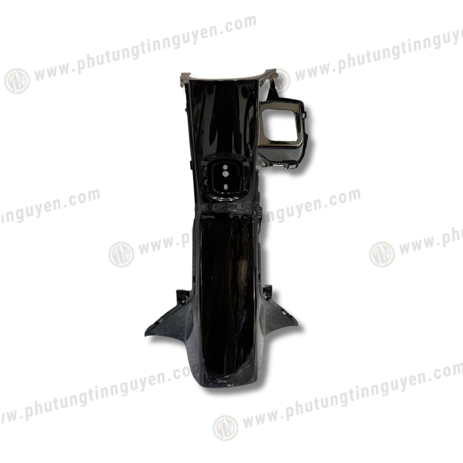  Yếm khoá xe Scoopy 2025 Honda Thailand màu đen bóng khóa thường 