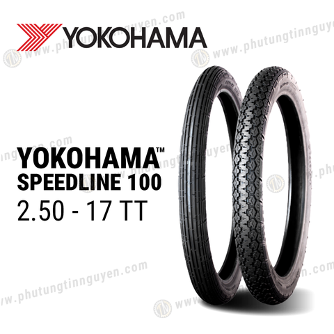  Vỏ xe YOKOHAMA 2.50-17 TT (S100) 
