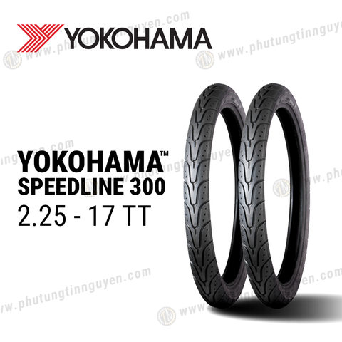  Vỏ xe YOKOHAMA 2.25-17 TT (S300) 