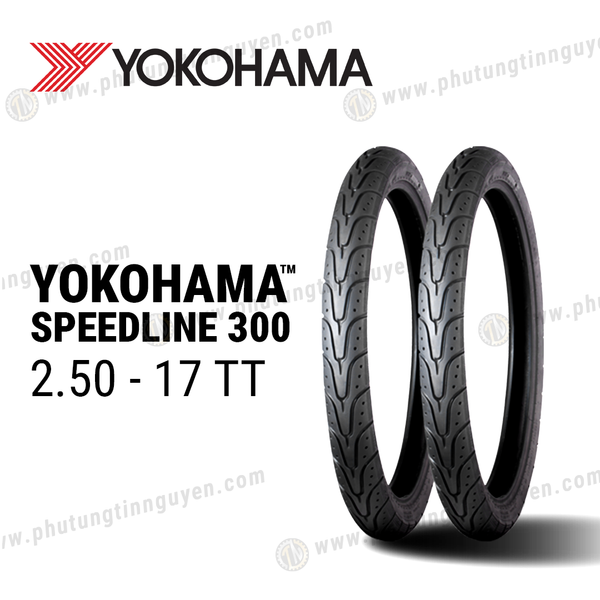  Vỏ xe YOKOHAMA 2.50-17 TT (S300) 