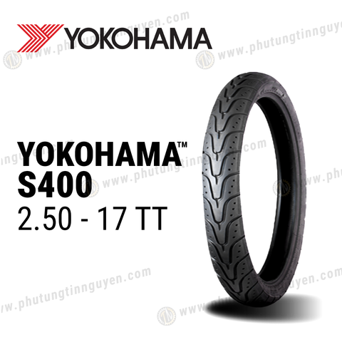  Vỏ xe YOKOHAMA 2.50-17 TT (S400) 