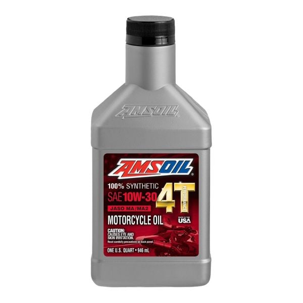  Nhớt xe số Amsoil 4T 10W30 (MC3) 946ml chính hãng 
