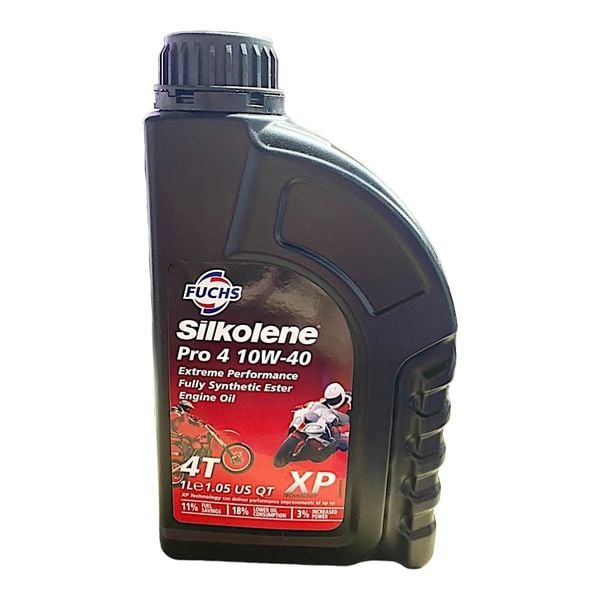  Nhớt xe số Fuchs Silkolene Pro 4 10W40 1L 