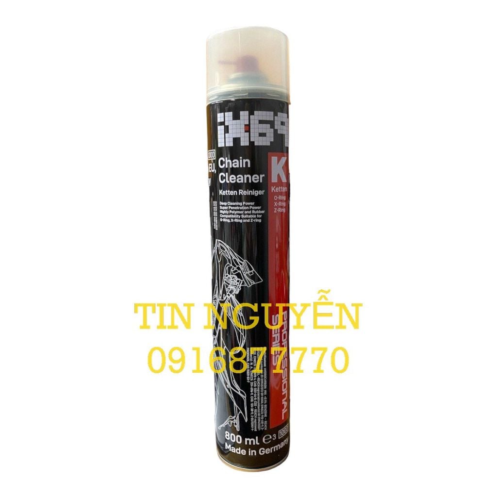 Vệ sinh sên VOLTRONIC IX69 800ml MẪU MỚI hàng chính hãng