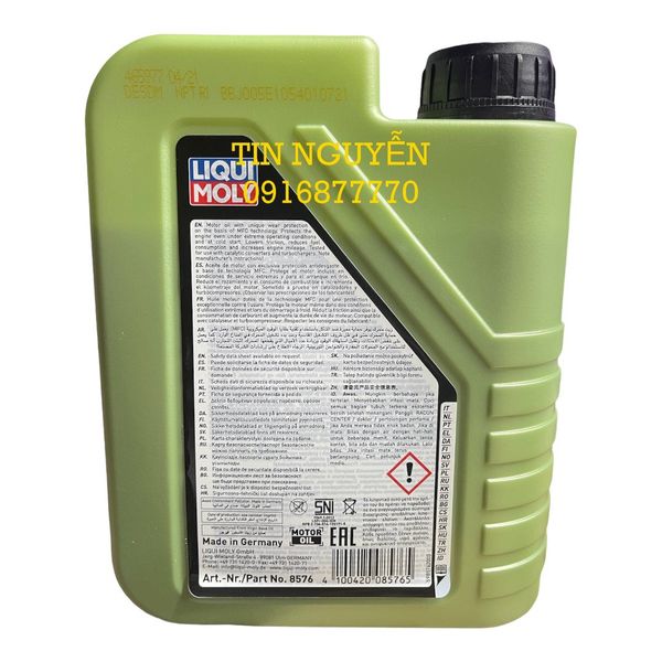  Nhớt xe ga Liqui Moly Molygen 5W40 hàng chính hãng 1L 