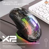  Chuột Gaming trong suốt Attack Shark X2PRORGB 