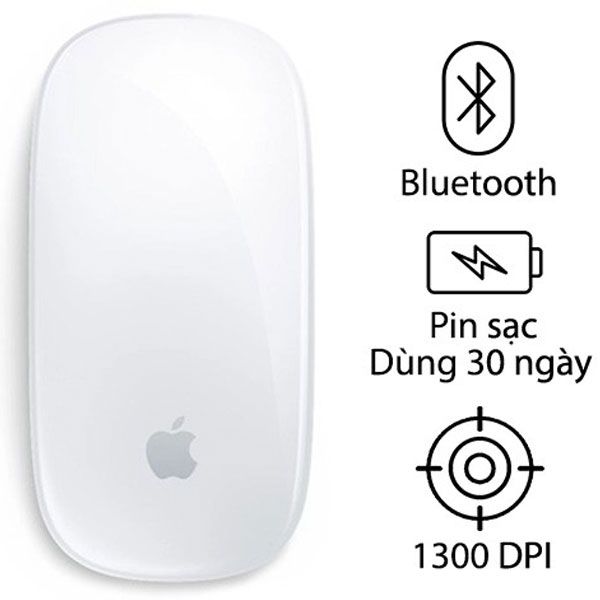  Chuột Apple Magic Mouse 2021 chính hãng Silver 