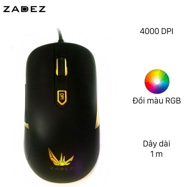  Chuột Gaming ZADEZ GT-613M 