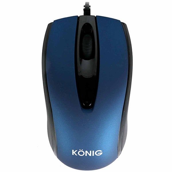  Chuột có dây Konig KM816 Blue 