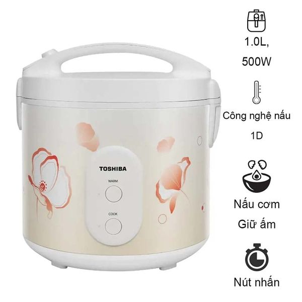  Nồi cơm điện Toshiba 1 lít RC-10JE2VN(O) 