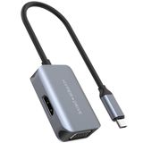 Cổng chuyển Hyperdrive USB-C Hub 2in1 HDMI/VGA C2HV