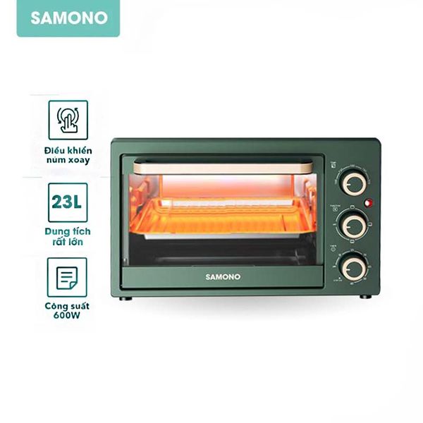  Lò nướng điện dung tích 23 lít Samono SWEOG23 