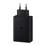 Củ sạc nhanh 65W 3in1 USB/2USB-C Chính hãng Samsung EP-T6530 Black