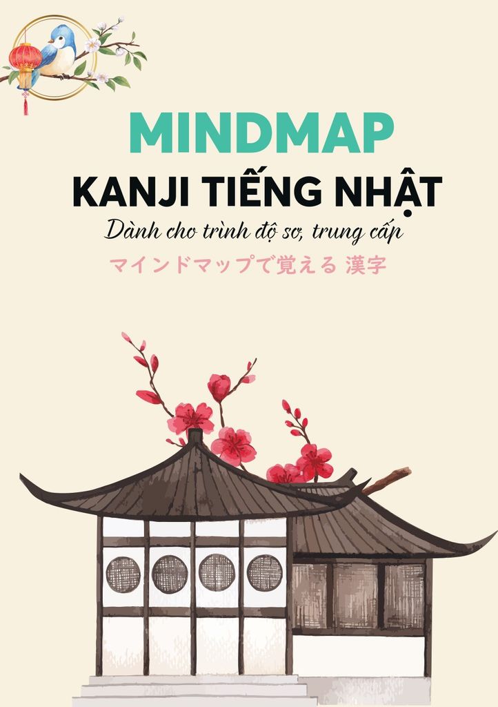 Mindmap Kanji tiếng Nhật - Dành cho trình độ sơ trung cấp