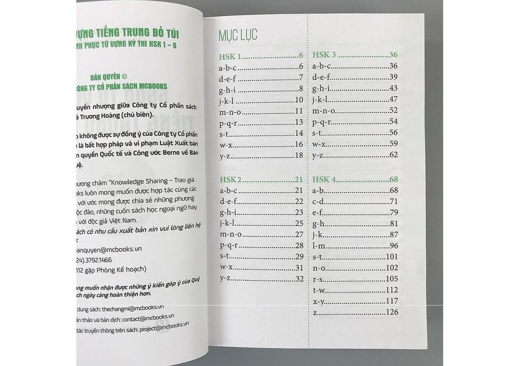 5000 từ vựng tiếng Trung bỏ túi - Bí kíp chinh phục từ vựng kỳ thi HSK 1-6