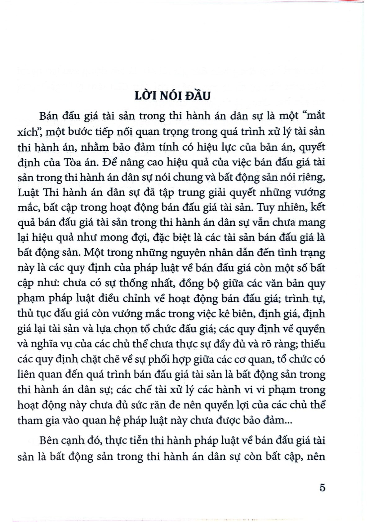Pháp Luật Về Bán Đấu Giá Tài Sản Là Bất Động Sản Trong Thi Hành Án Dân Sự Ở Việt Nam  - PGS.TS.Trần Đức Lương - TS. Nguyễn Thị Thúy Hằng