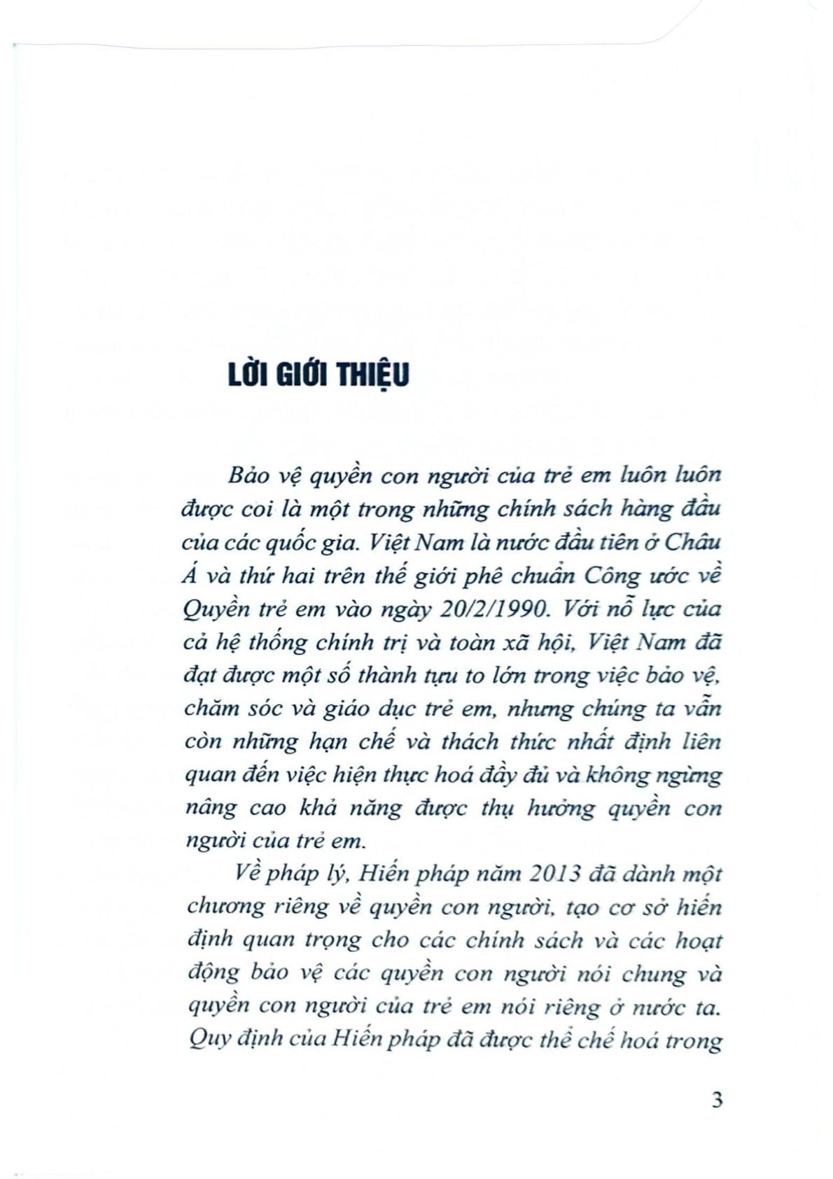 Bảo Vệ Quyền Con Người Của Trẻ Em Bằng Pháp Luật Hình Sự Việt Nam  - TS. Vũ Thị Phượng