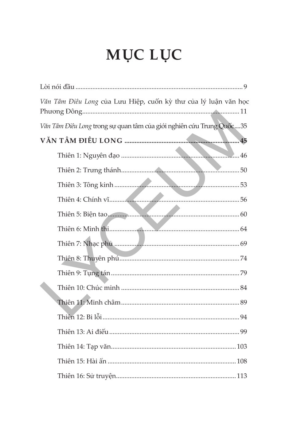 Văn Tâm Điêu Long - Tư Tưởng Mỹ Học Kinh Điển Trung Hoa - Lưu Hiệp